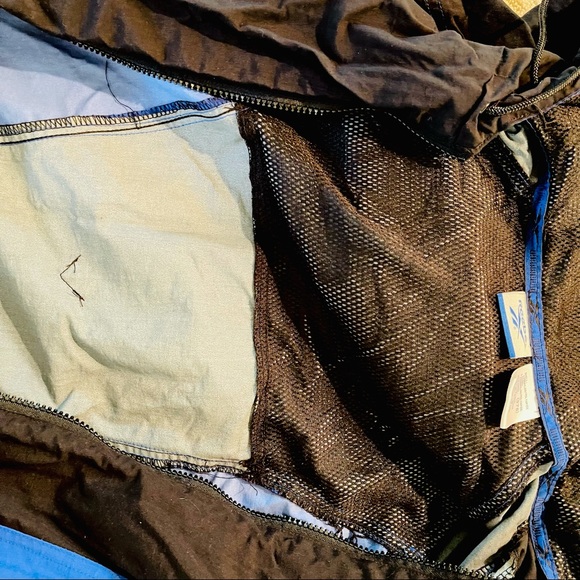 Reebok Vintage Blue and Black Windbreaker Women’s Size Small (1) - Picture 10 of 10